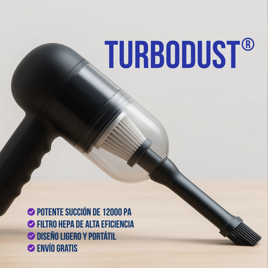 TurboDust® Aspiradora Portátil Profesional.